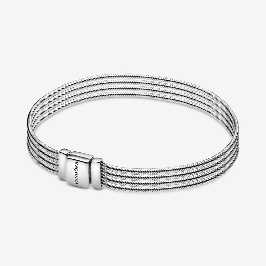 FINAL SALE - Pandora Reflexions™ Multi Snake Chain Bracelet