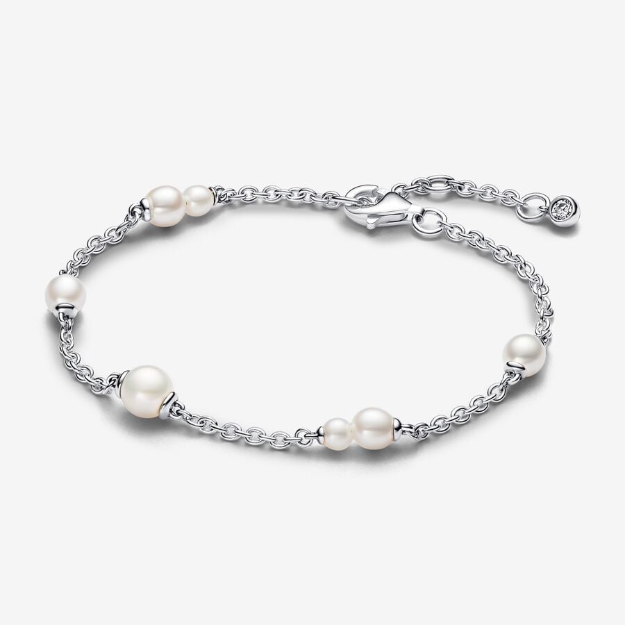 Treated Freshwater Cultured Pearl Station Jewelry Set